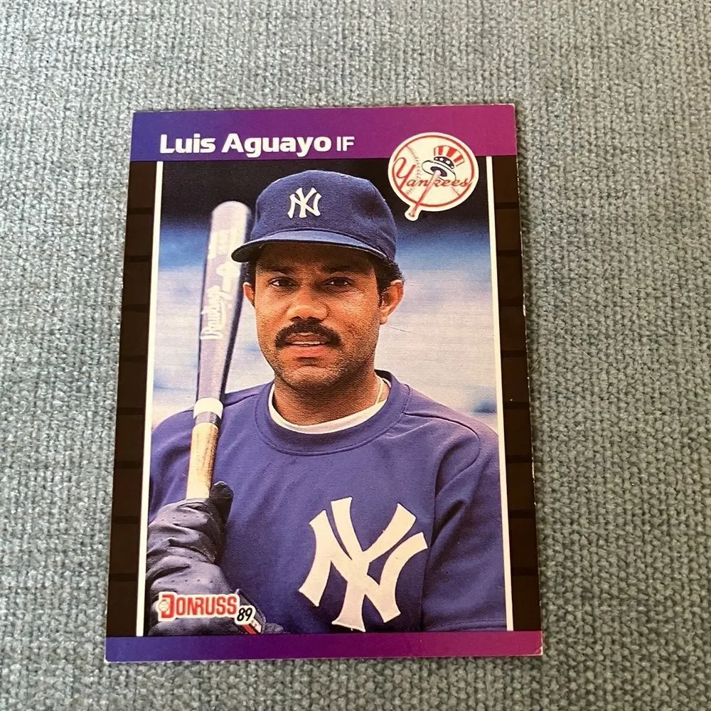 1989 Donruss New York Yankees Baseball Card Trading Card